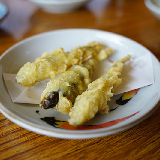小鮎の天ぷら